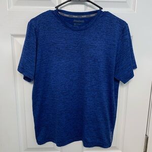 Reebok Blue Short Sleeve Tee Classic Crew Neck. Size small